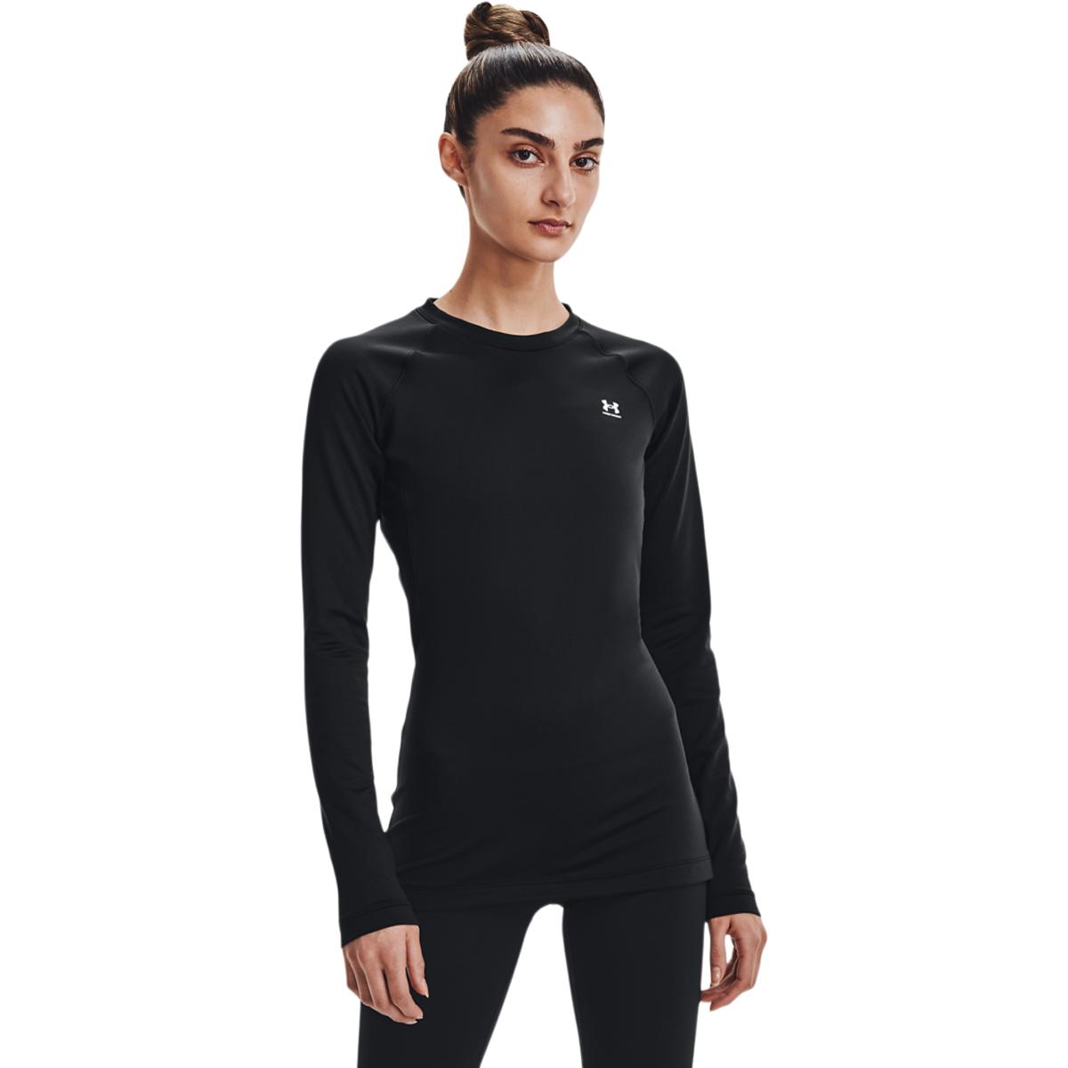 Under Armour Authentics Langærmet Baselayer T-shirt Dame BLACK