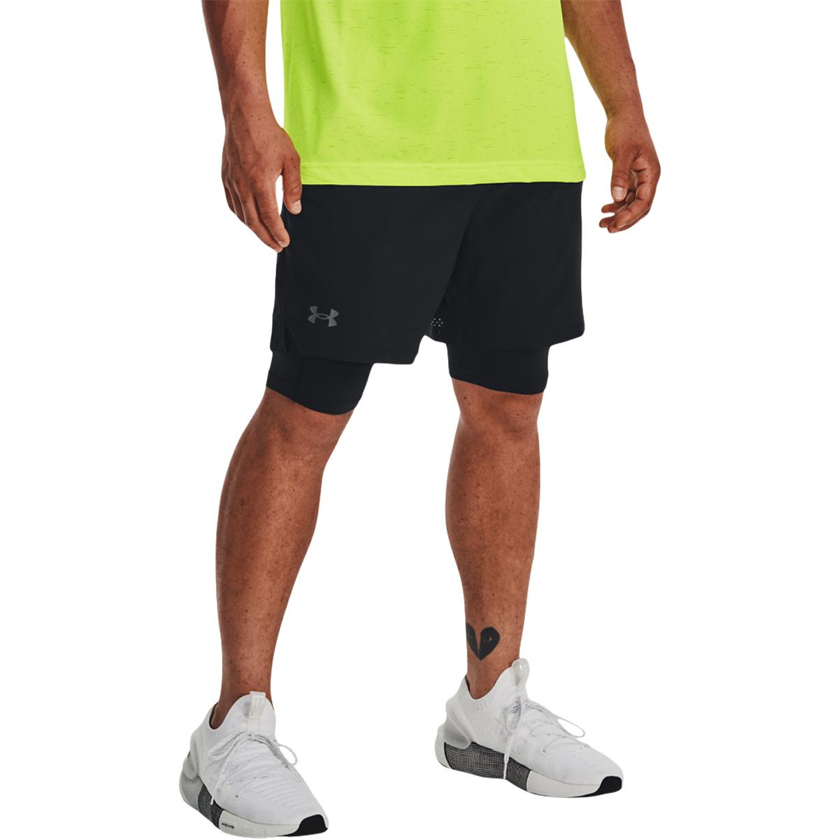 Under Armour Vanish Woven 2in1 Træningsshorts Herre BLACK