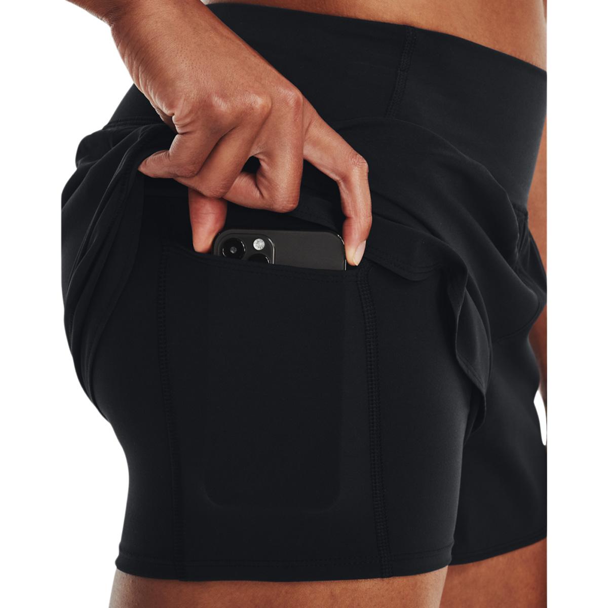 Under Armour Flex Woven 2in1 Træningsshorts Dame BLACK