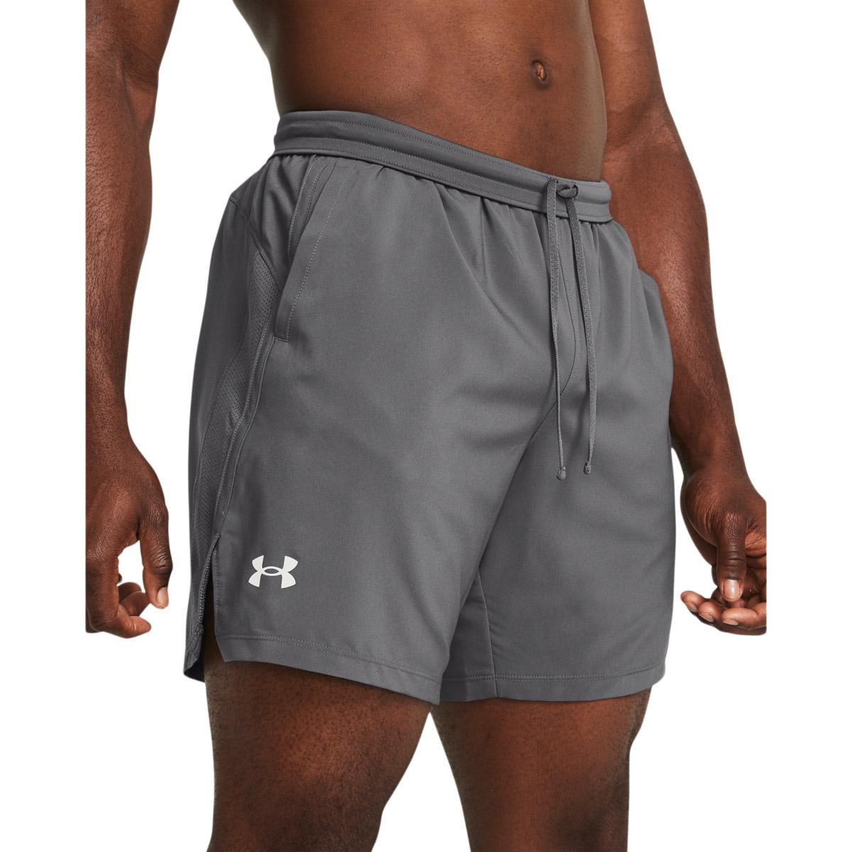 Under Armour Launch 7" Løpeshorts Herre TRUE GREY HEATHER