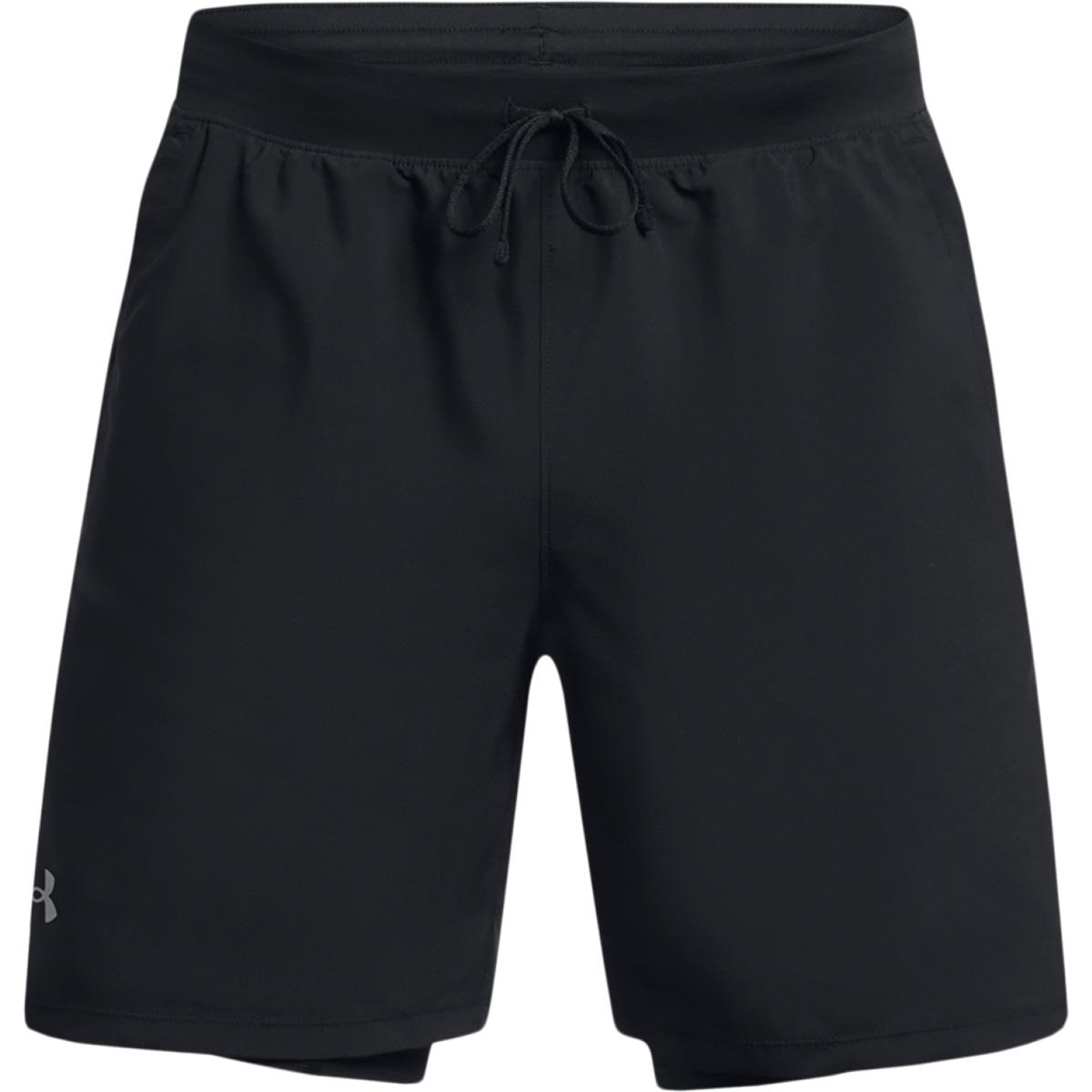 Under Armour Launch 7" 2in1 Løbeshorts Herre BLACK