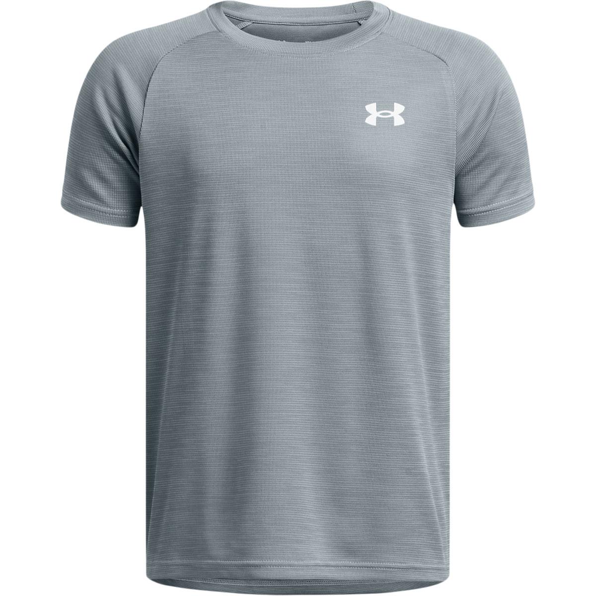 Under Armour Tech Textured Trenings T-skjorte Barn Harbor Blue