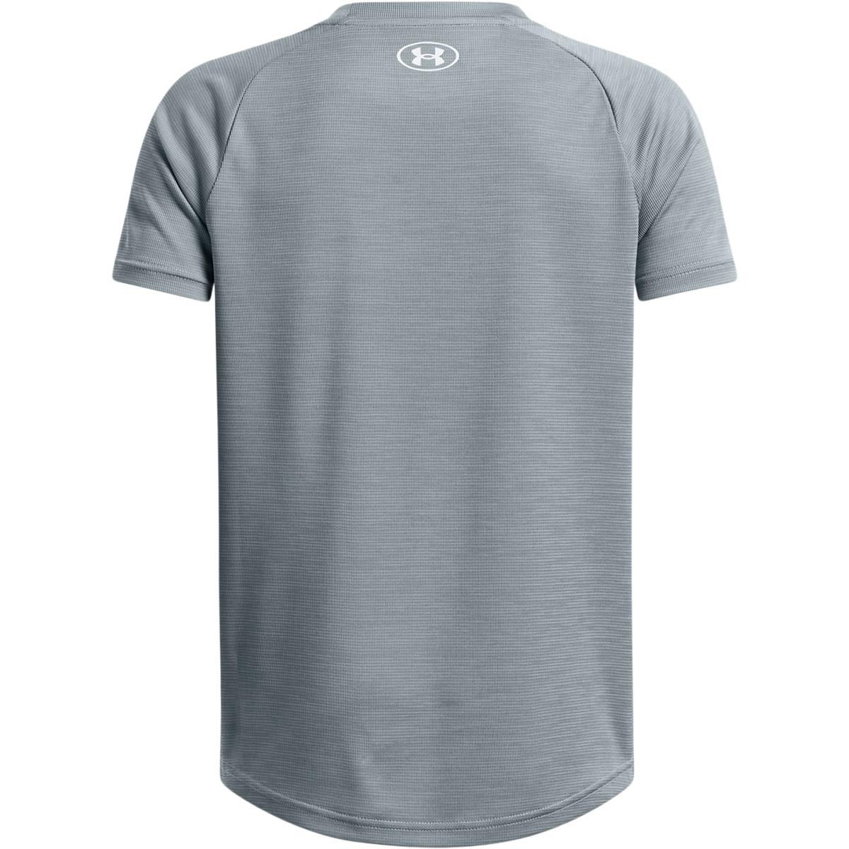 Under Armour Tech Textured Trenings T-skjorte Barn Harbor Blue