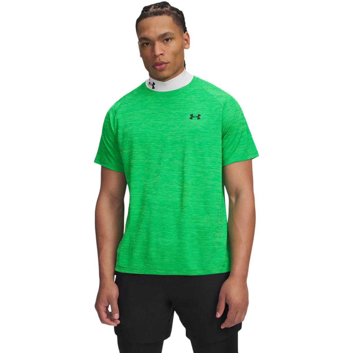 Under Armour Tech Textured Trænings T-shirt Herre Geode Green