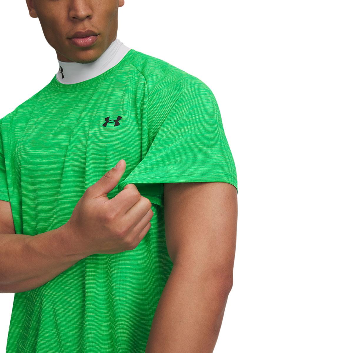 Under Armour Tech Textured Trænings T-shirt Herre Geode Green