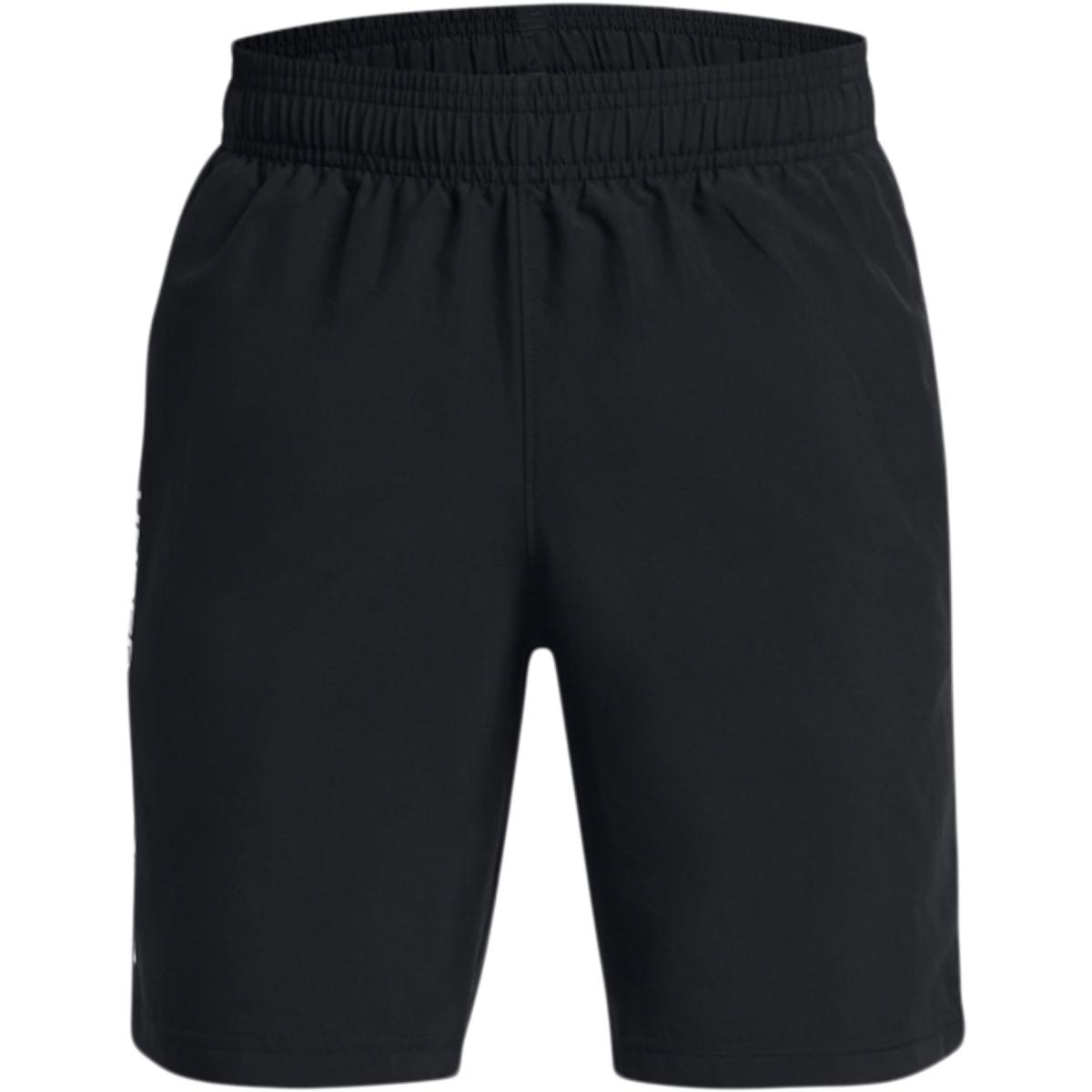 Under Armour Woven Wordmark Treningsshorts Barn BLACK