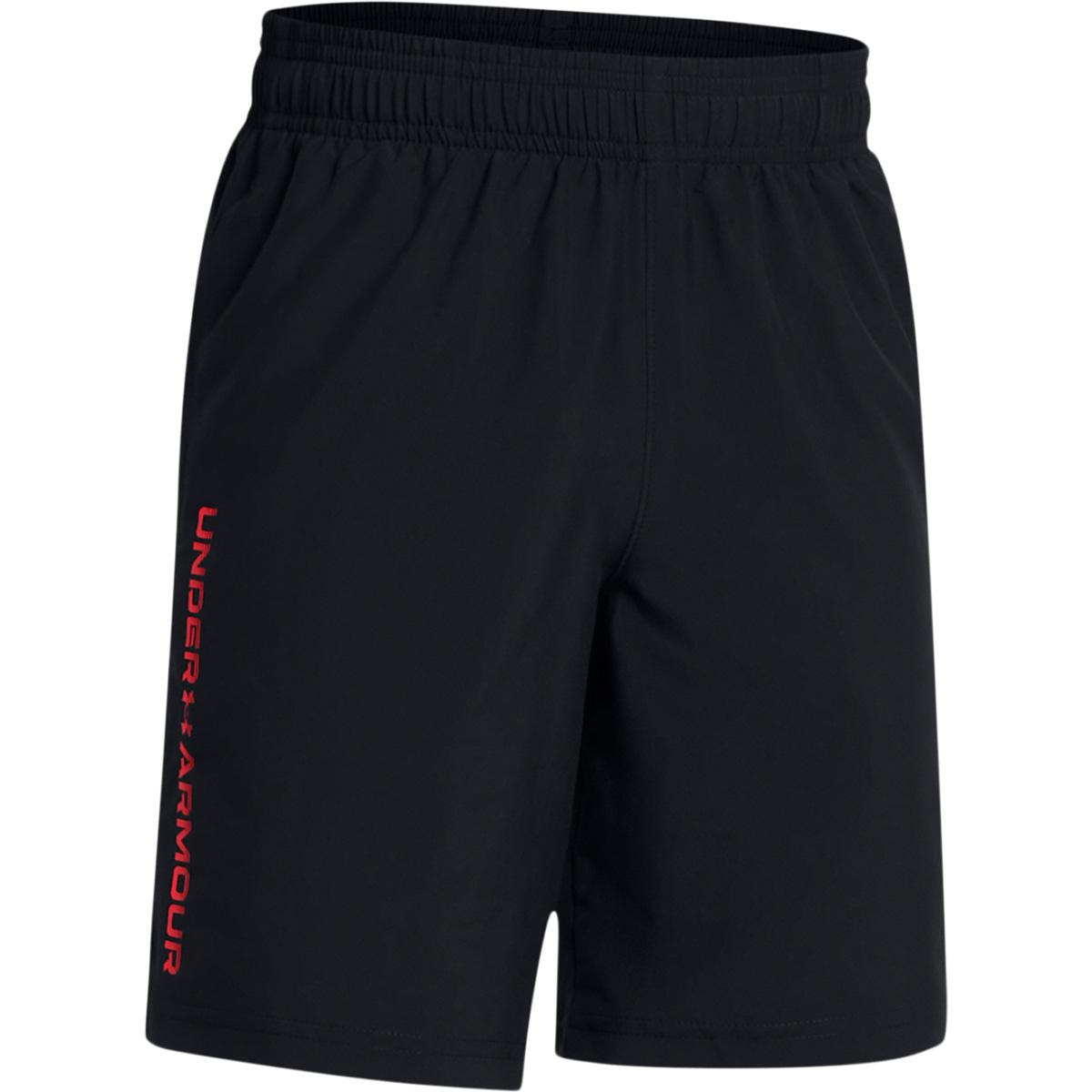 Under Armour Woven Wordmark Træningsshorts Børn BLACK
