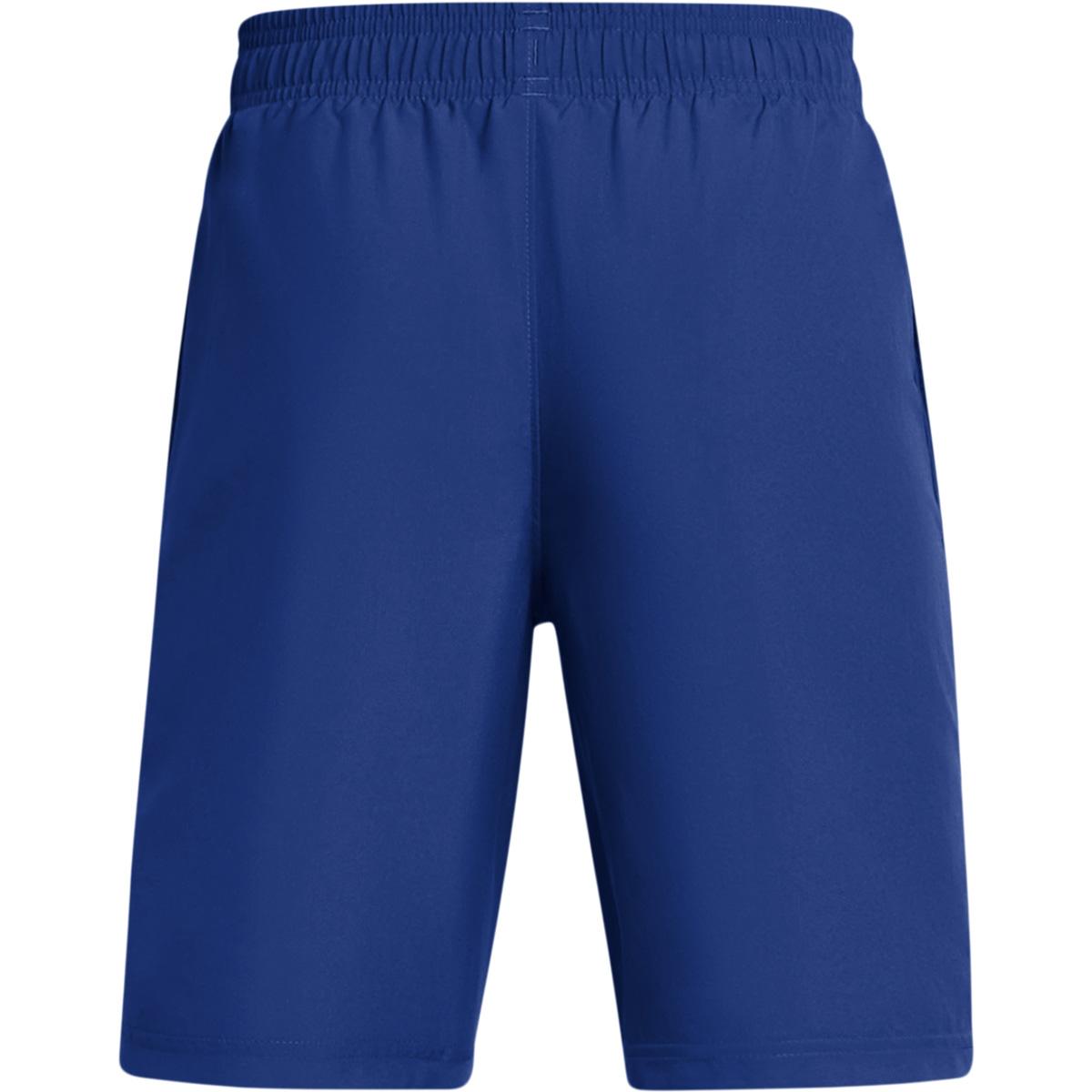 Under Armour Woven Wordmark Treningsshorts Barn Tech Blue