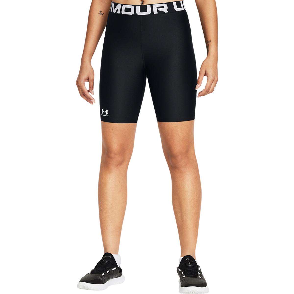 Under Armour HeatGear Authentics 8" Korte Træningstights Dame BLACK