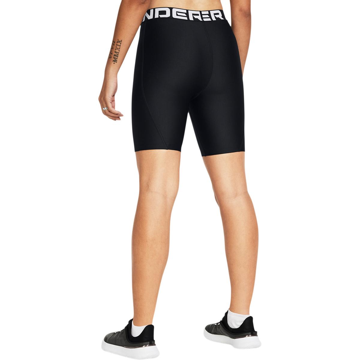 Under Armour HeatGear Authentics 8" Korte Træningstights Dame BLACK