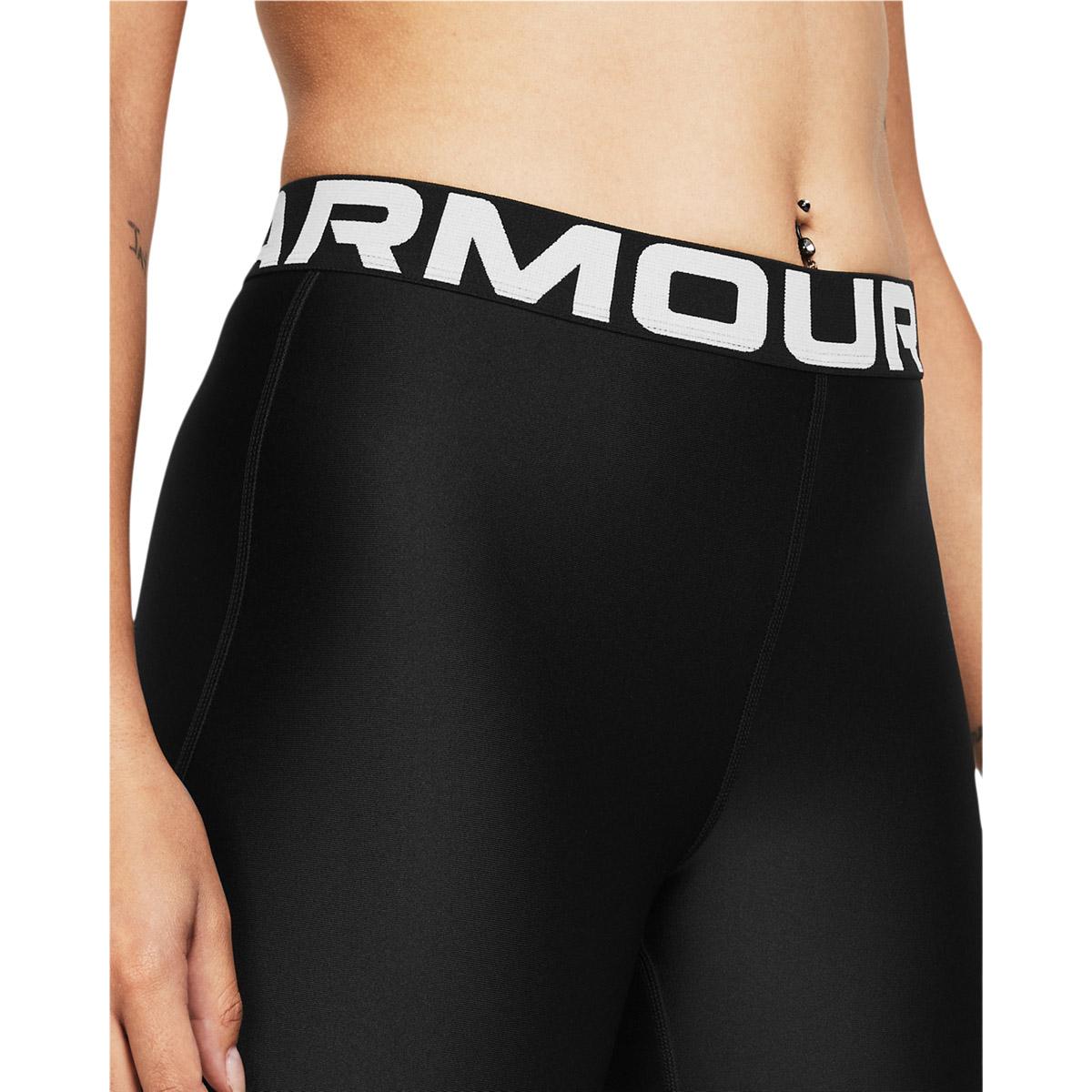 Under Armour HeatGear Authentics 8" Korte Træningstights Dame BLACK