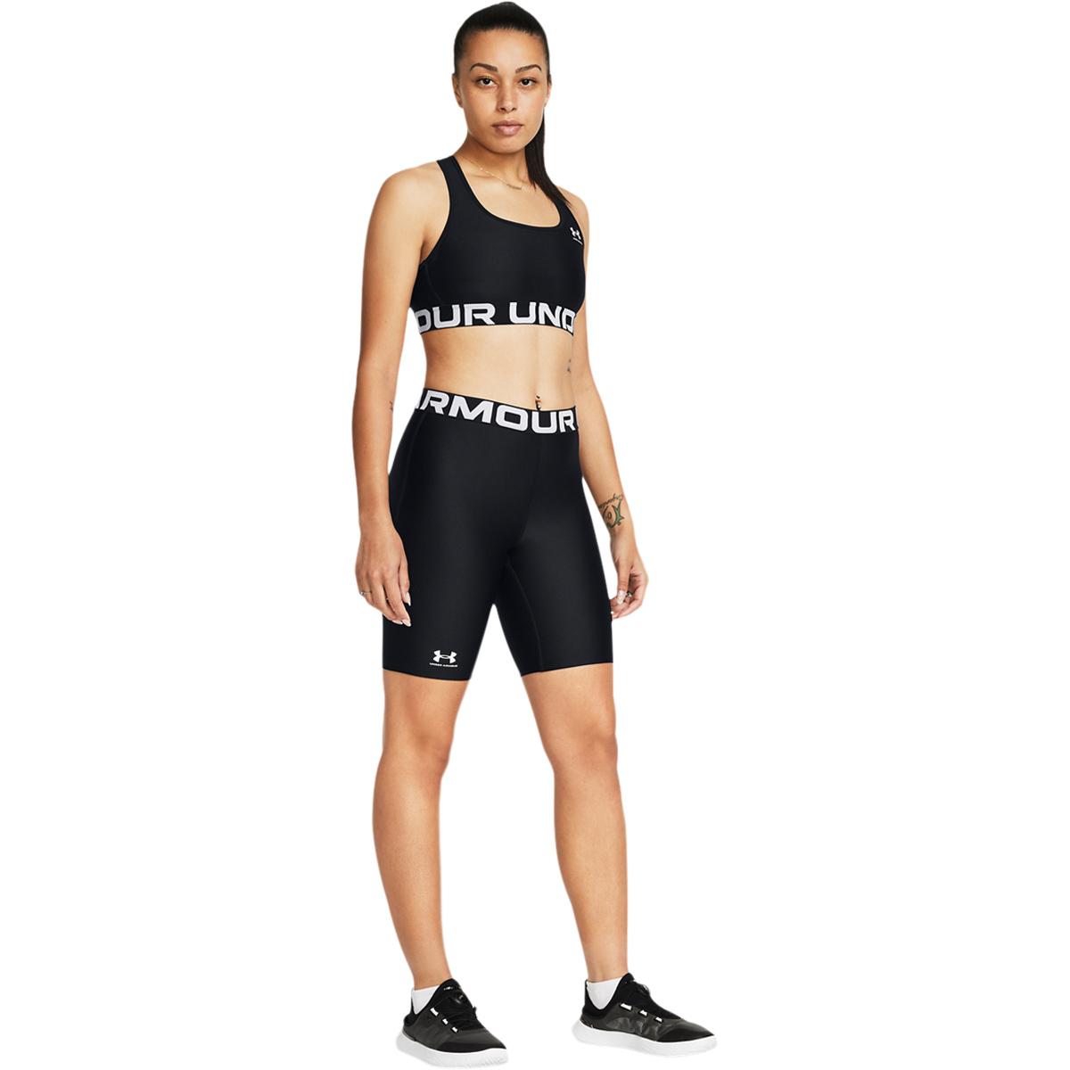 Under Armour HeatGear Authentics 8" Korte Træningstights Dame BLACK