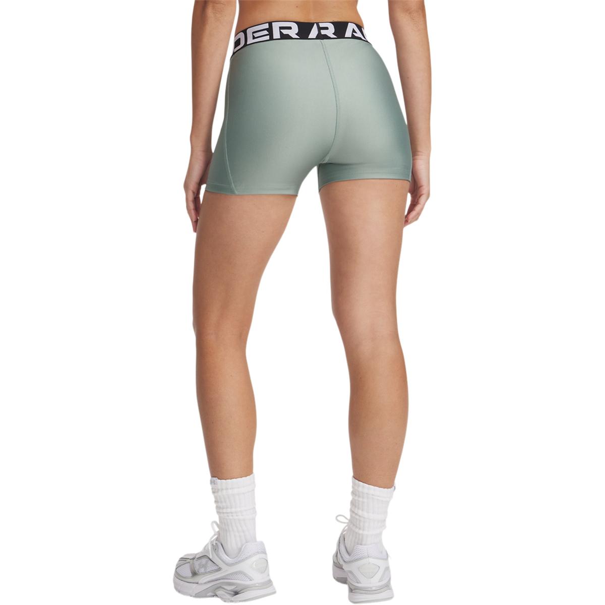 Under Armour HeatGear Authentics Korte Træningstights Dame Silica Green