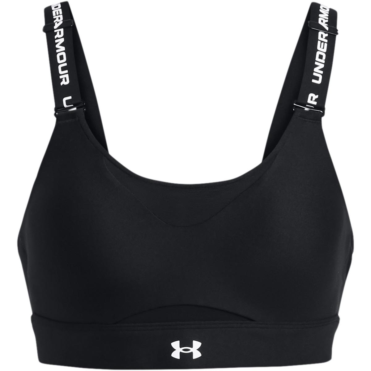 Under Armour Infinity High Support Sports BH Dame BLACK