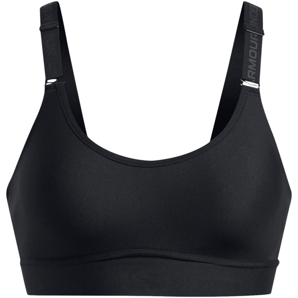 Under Armour Infinity Medium Support Sports BH Dame Black