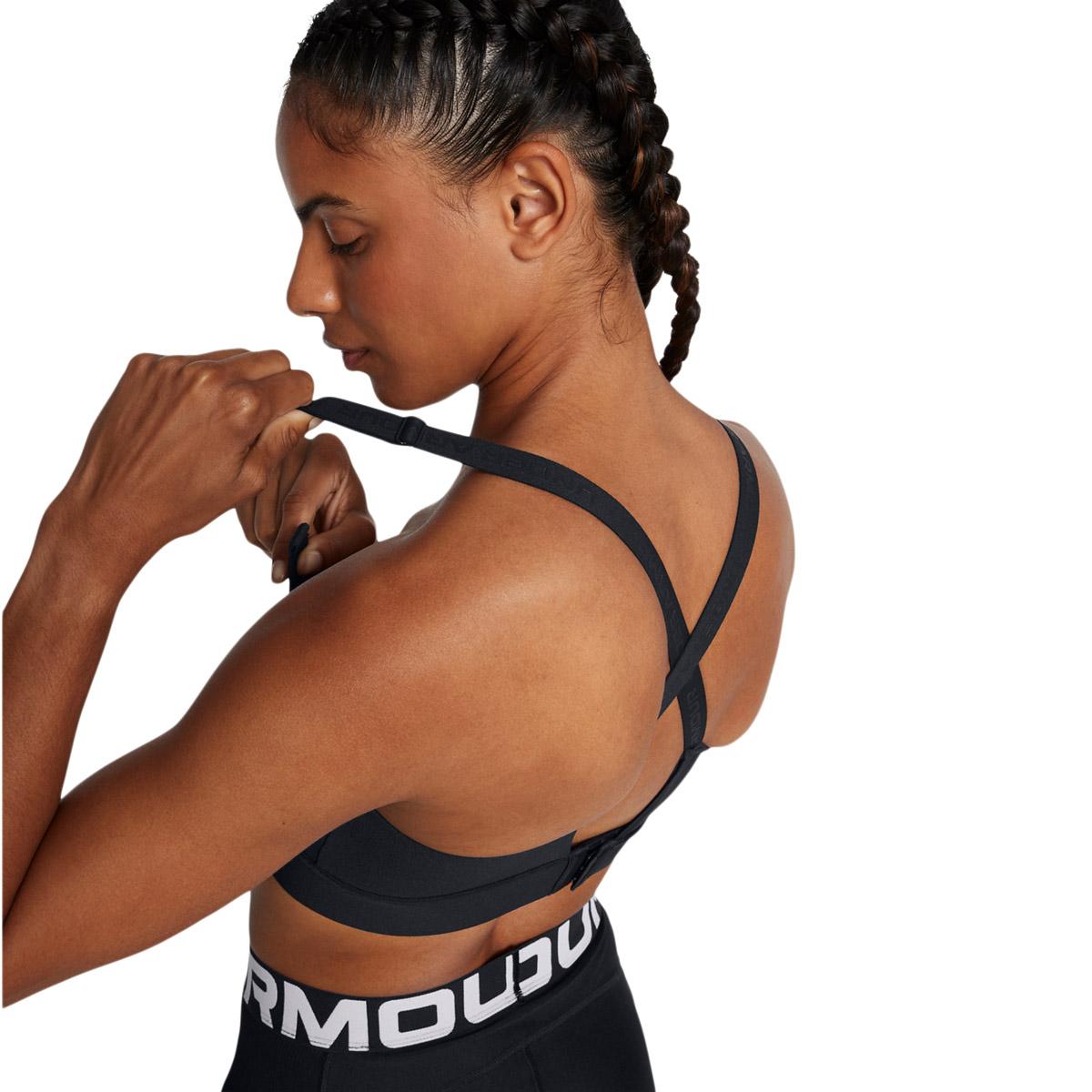 Under Armour Infinity Medium Support Sports BH Dame Black