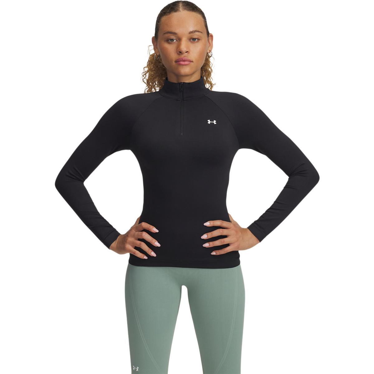 Under Armour Vanish Seamless Half Zip Treningstrøye Dame BLACK