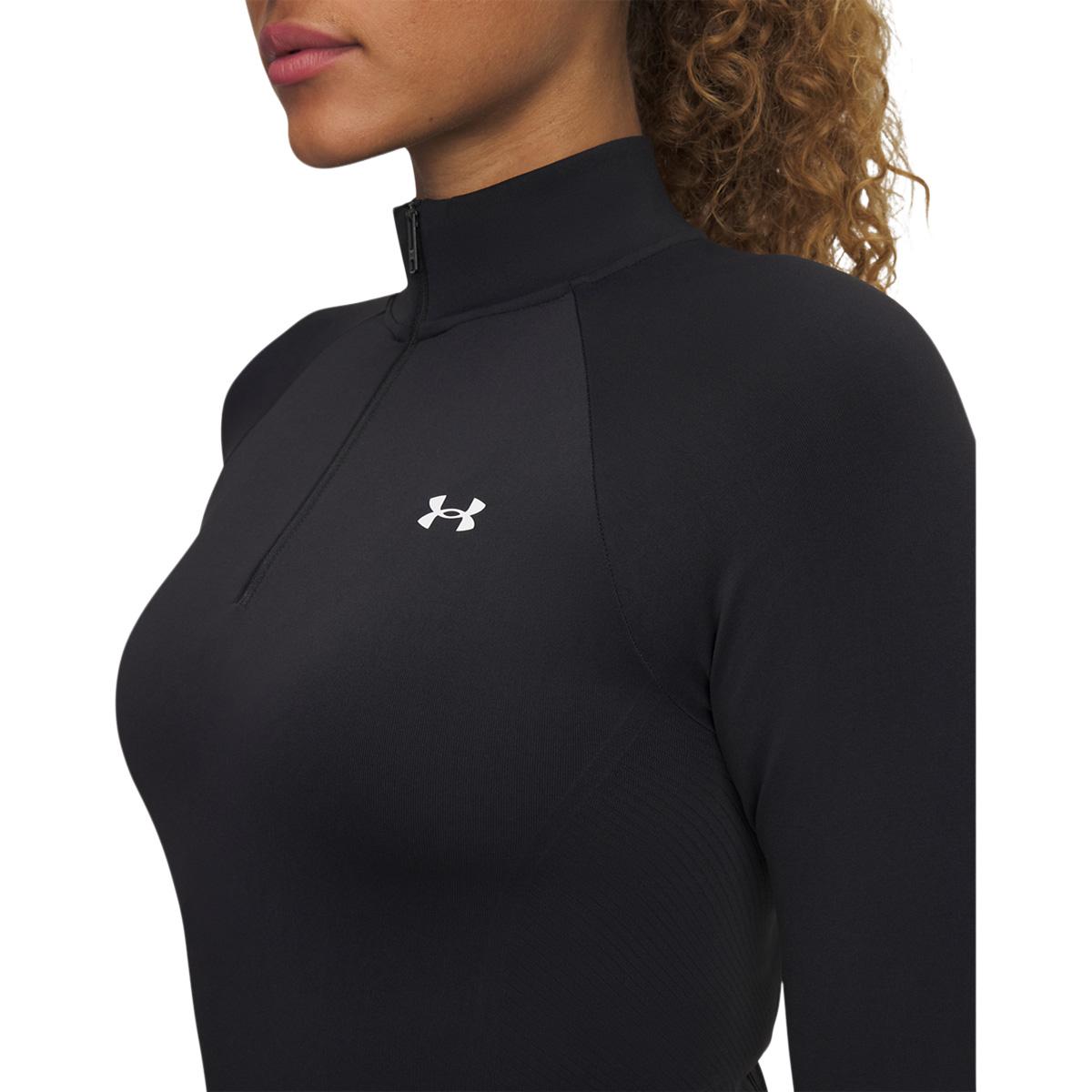 Under Armour Vanish Seamless Half Zip Treningstrøye Dame BLACK