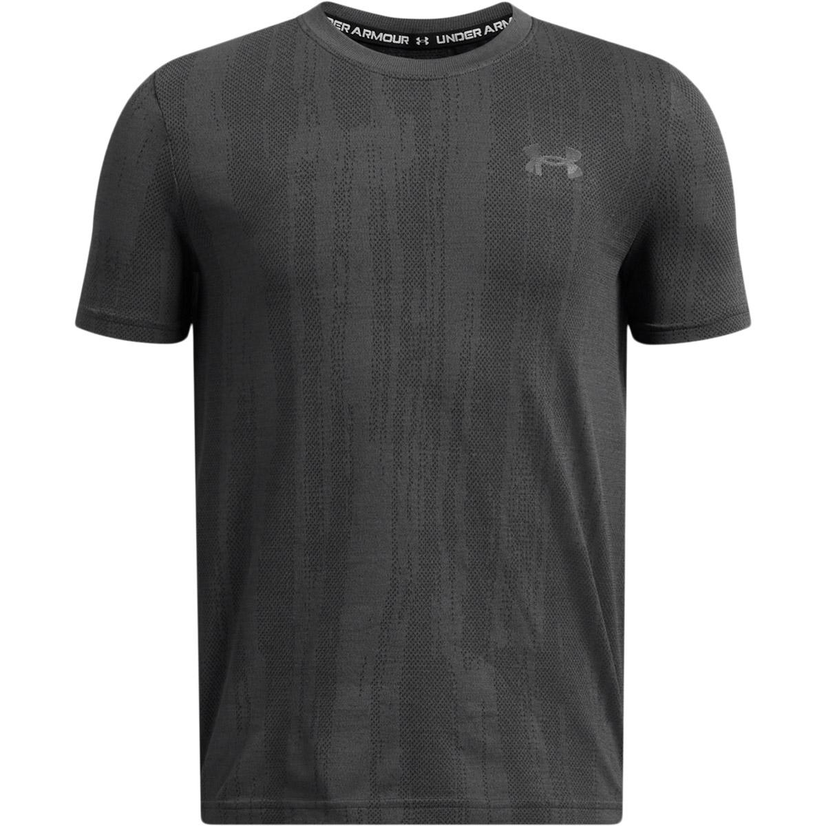 Under Armour Vanish Seamless Trenings T-skjorte Barn TRUE GREY HEATHER