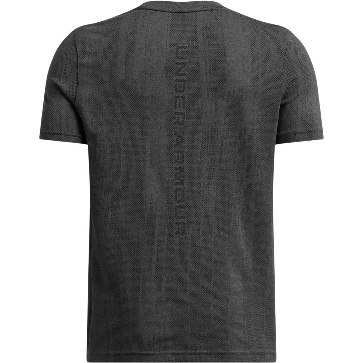 Under Armour Vanish Seamless Trenings T-skjorte Barn TRUE GREY HEATHER