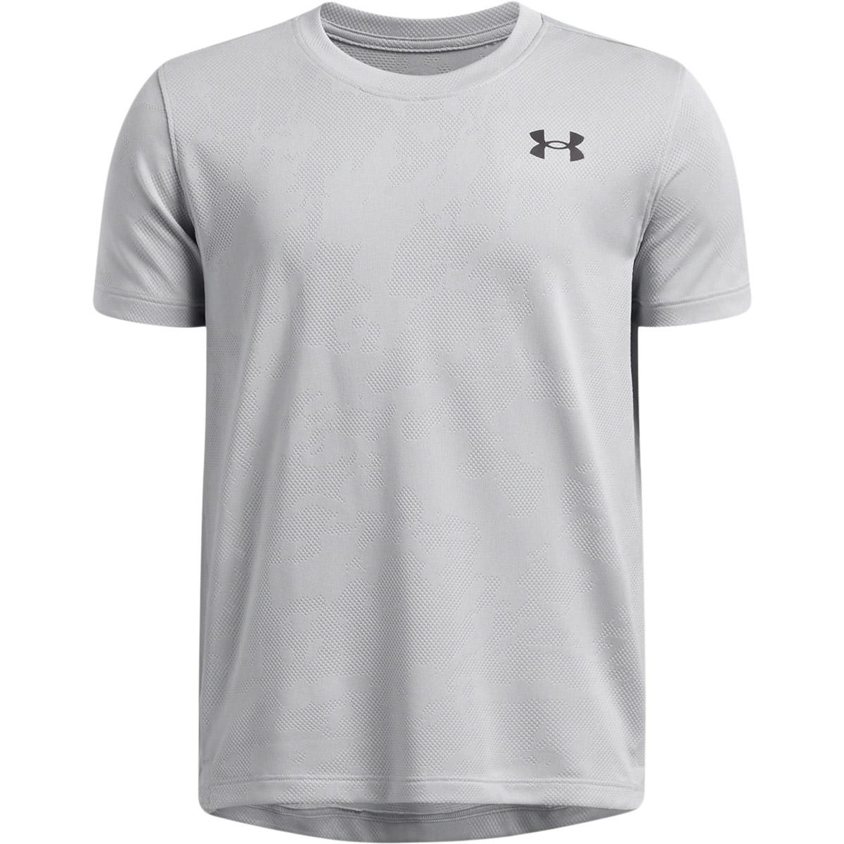 Under Armour Tech Vent Jacquard Trenings T-skjorte Barn Grey