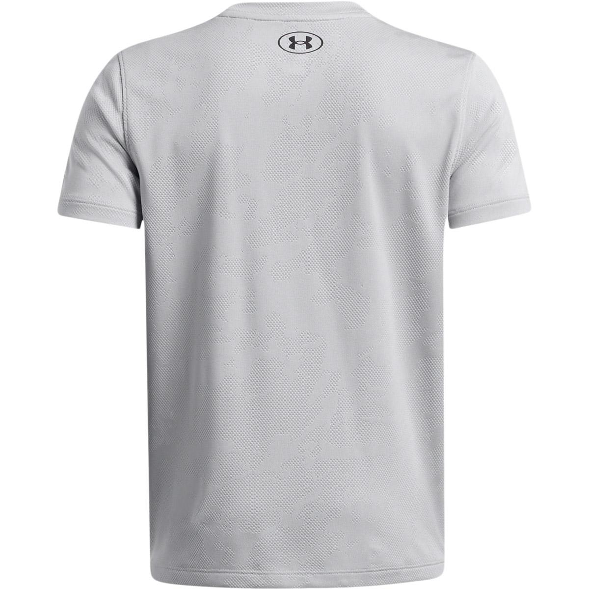 Under Armour Tech Vent Jacquard Trenings T-skjorte Barn Grey
