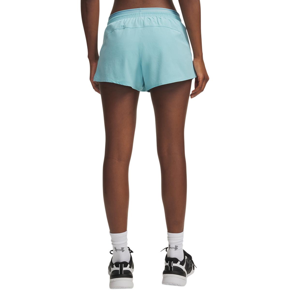 Under Armour Vanish Woven 3" Løbeshorts Dame Light Blue