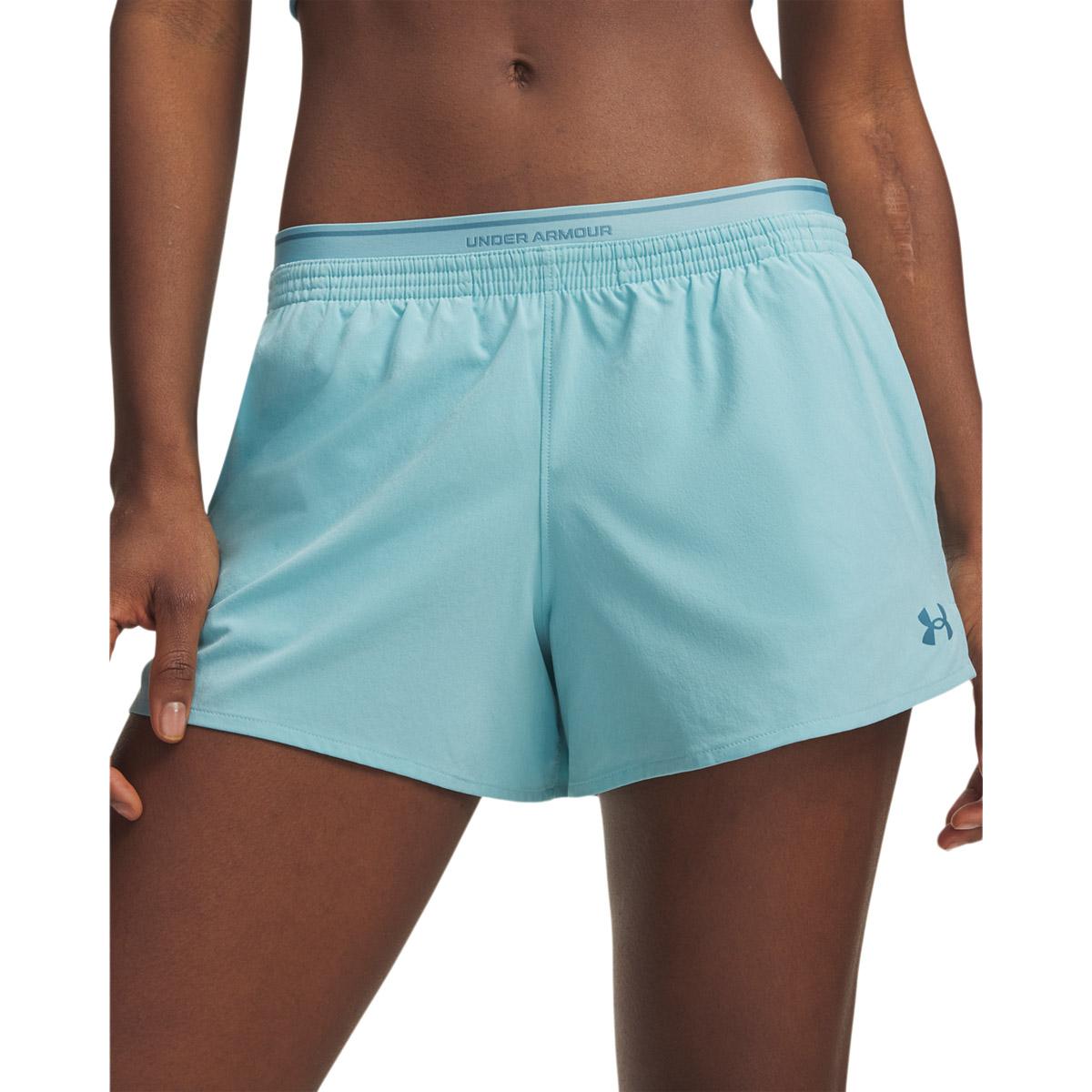 Under Armour Vanish Woven 3" Løbeshorts Dame Light Blue