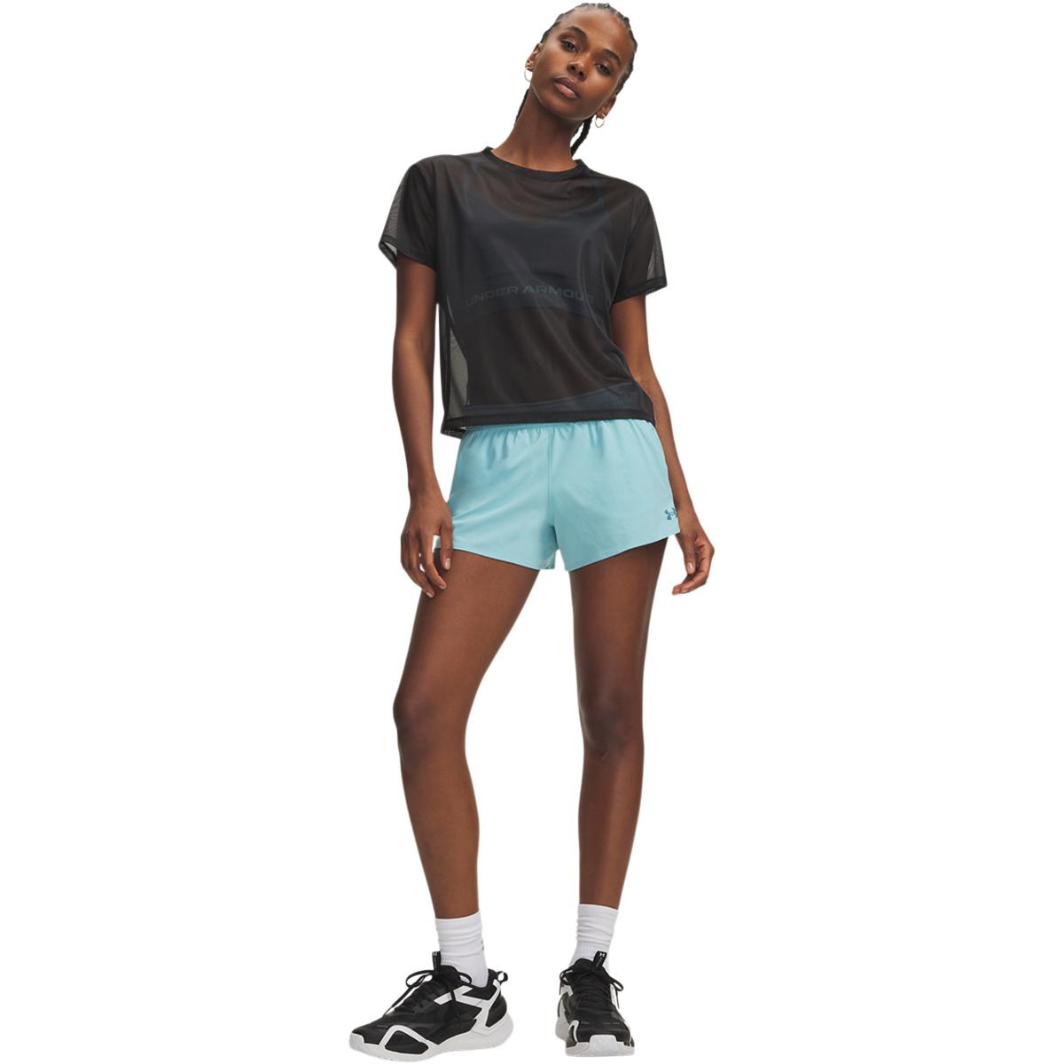 Under Armour Vanish Woven 3" Løbeshorts Dame Light Blue