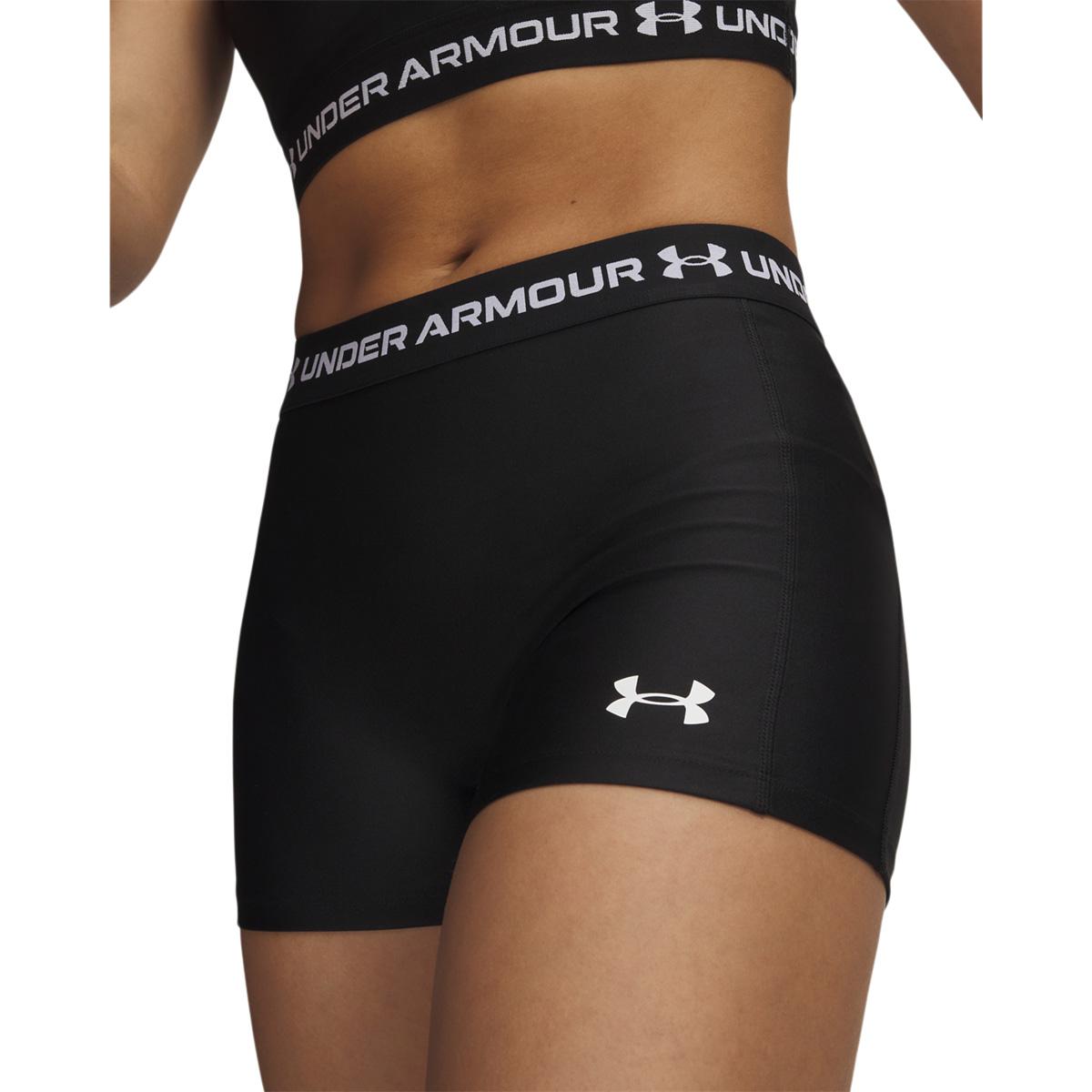 Under Armour HeatGear Korte Træningstights Dame Black