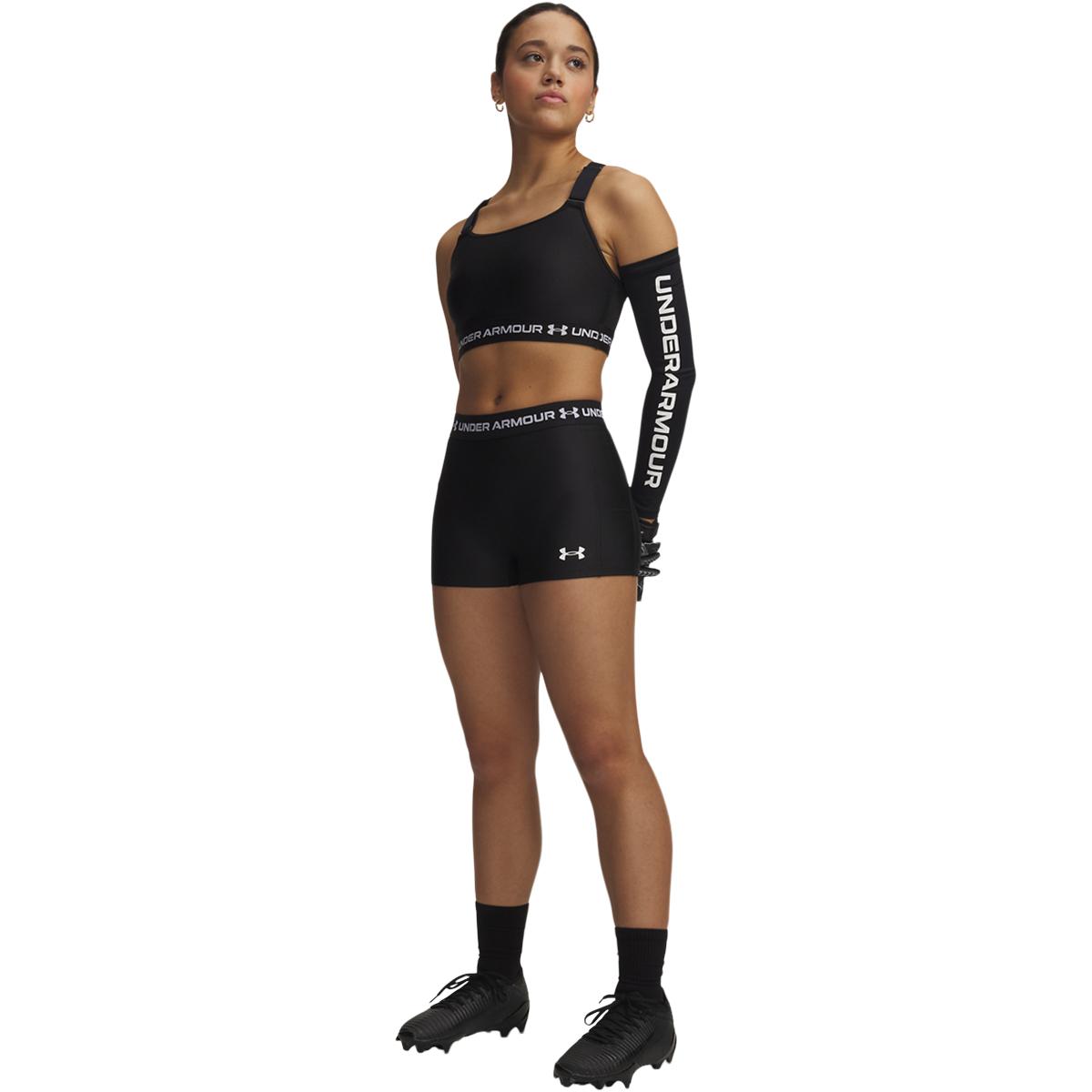 Under Armour HeatGear Korte Træningstights Dame Black