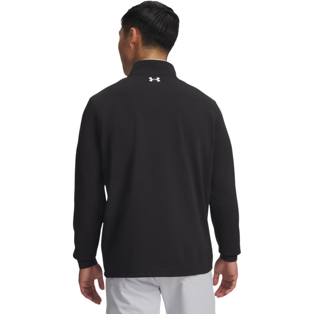 Under Armour MatchPlay Half Zip Golftrøje Herre Black