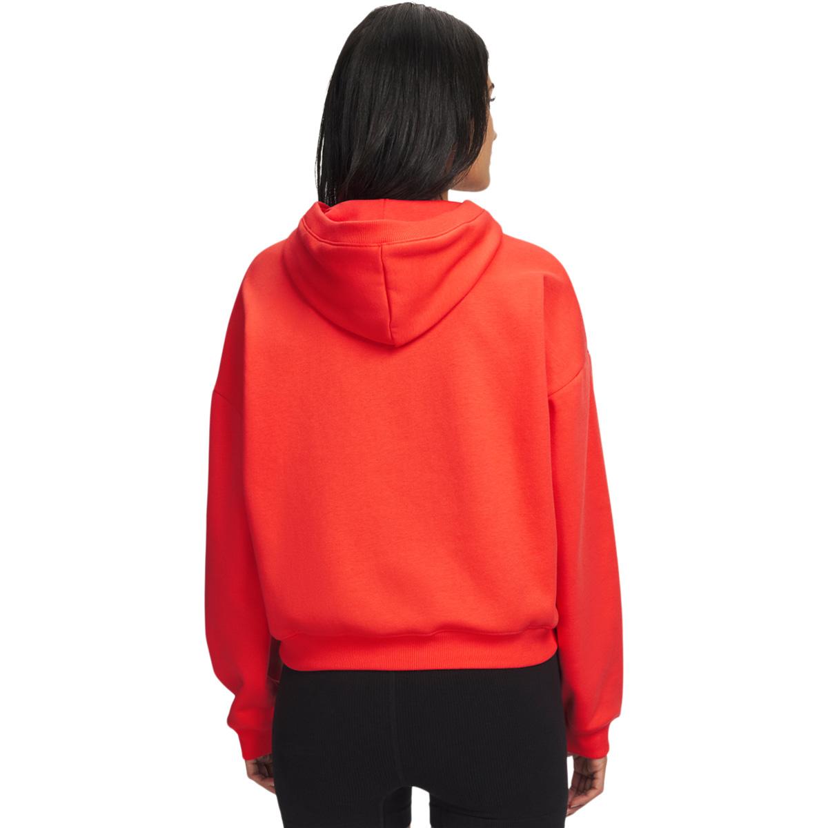 Under Armour Icon Fleece Half Zip Hættetrøje Dame Red