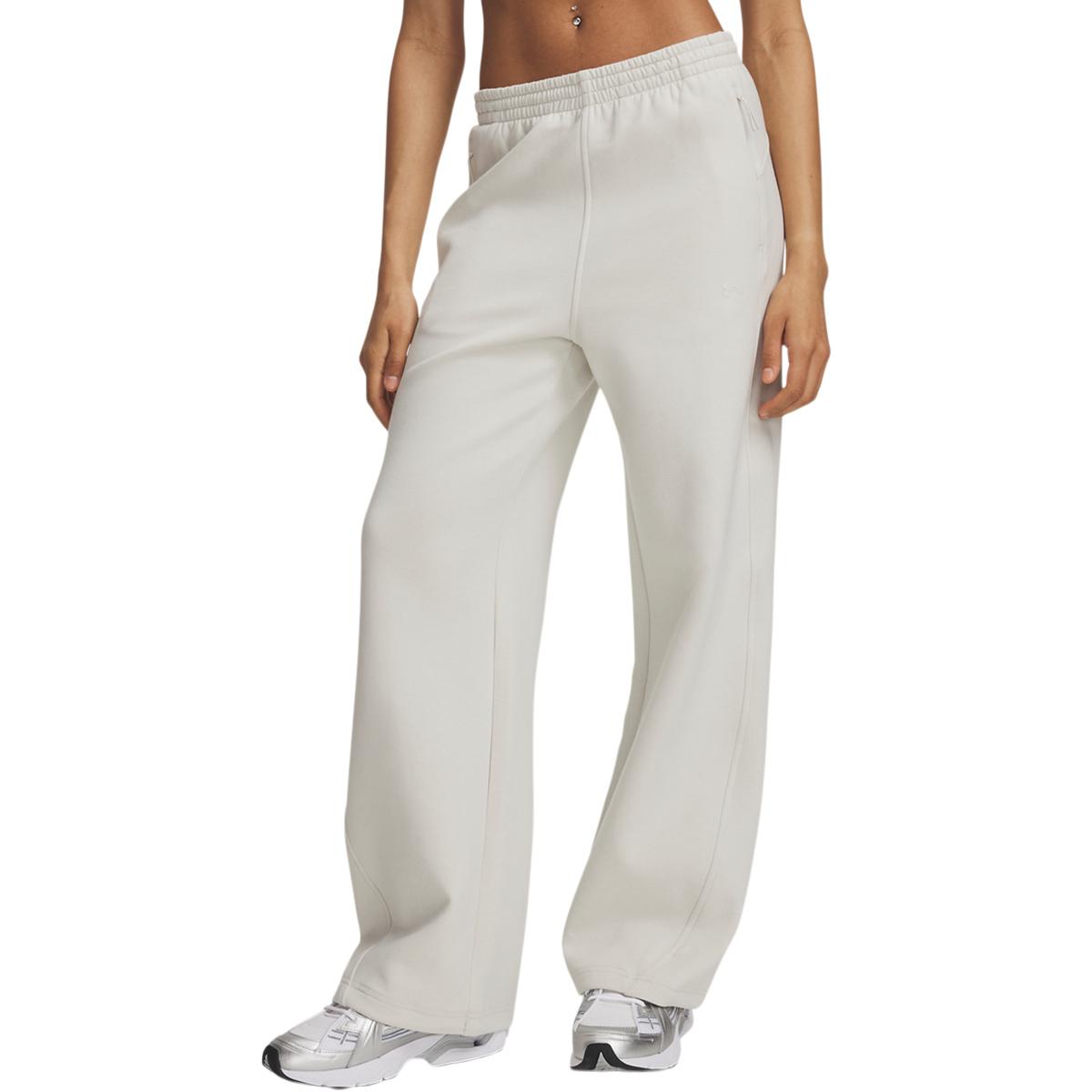 Under Armour Unstoppable Flc Open Joggingbukser Dame Summit White