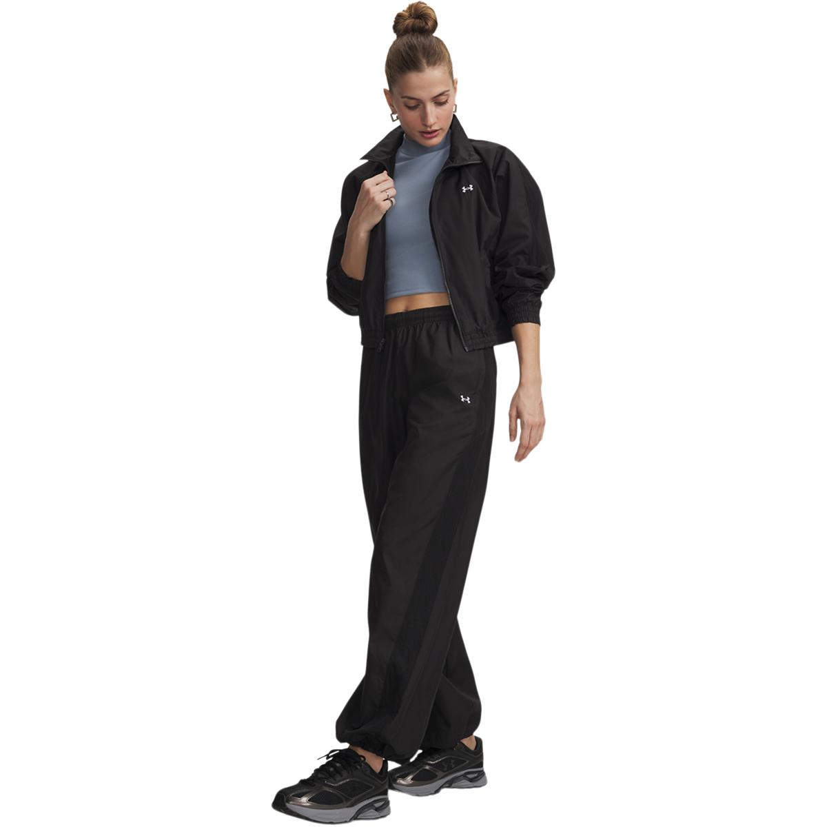 Under Armour Icon Woven Track Pants Dame Ultimate Black