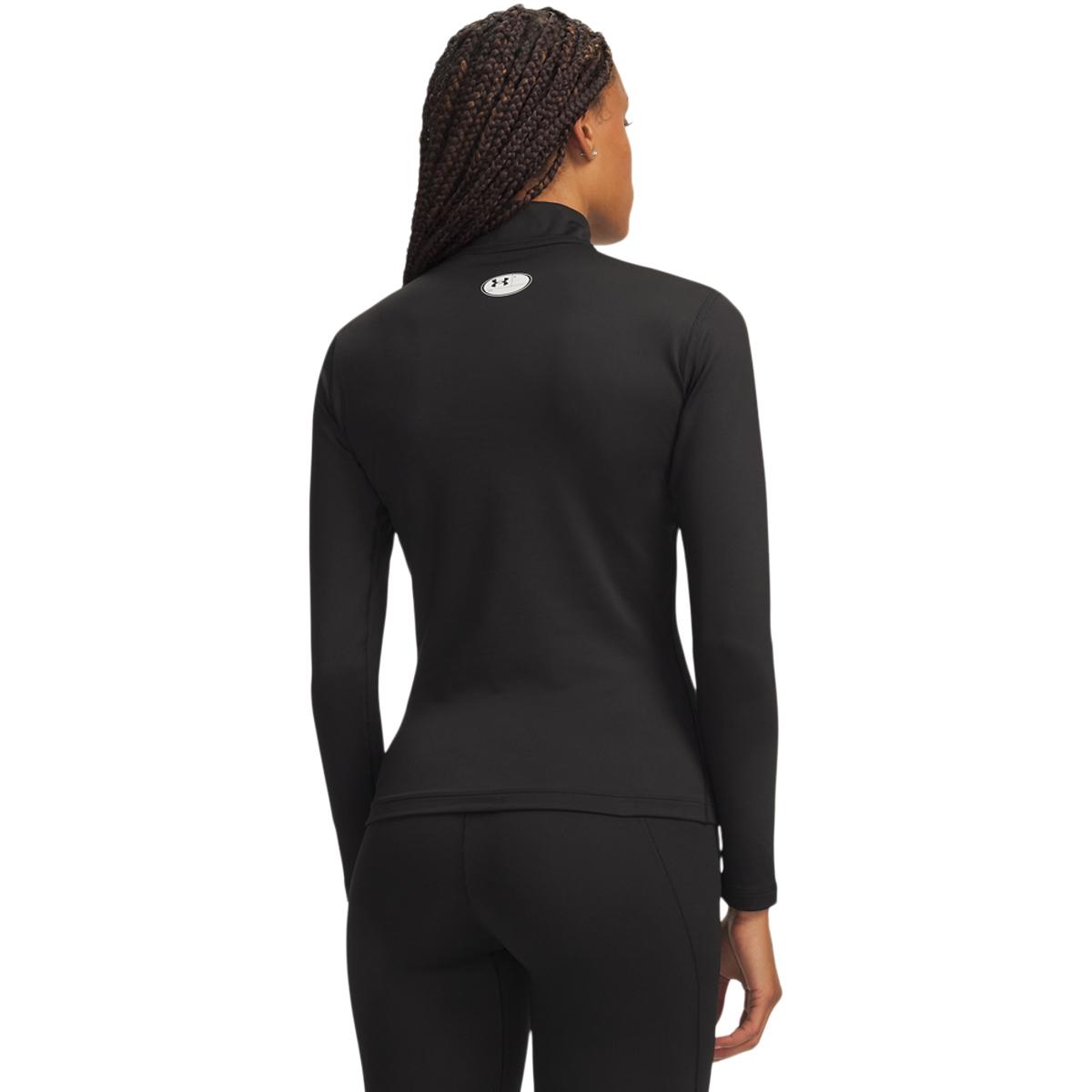 Under Armour Coldgear Mock Baselayer Løpstrøye Dame Ultimate Black