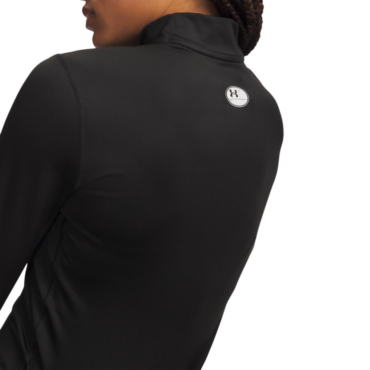 Under Armour Coldgear Mock Baselayer Løpstrøye Dame Ultimate Black