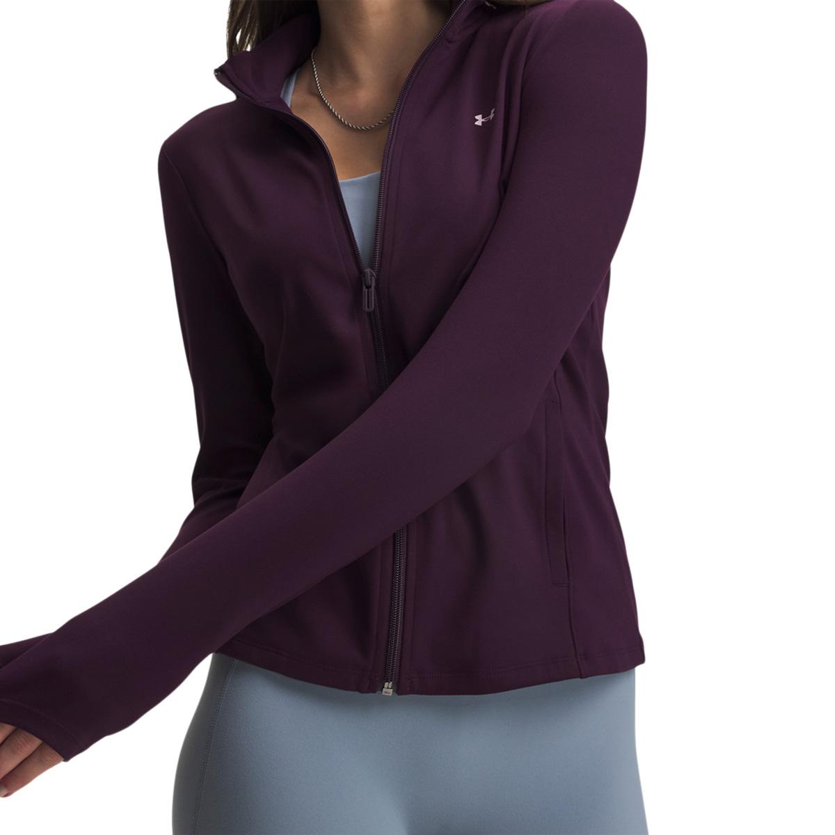 Under Armour Motion Full Zip Træningstrøje Dame Purple Echo