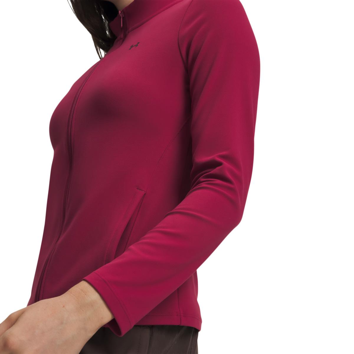 Under Armour Motion Full Zip Treningsgenser Dame Claret