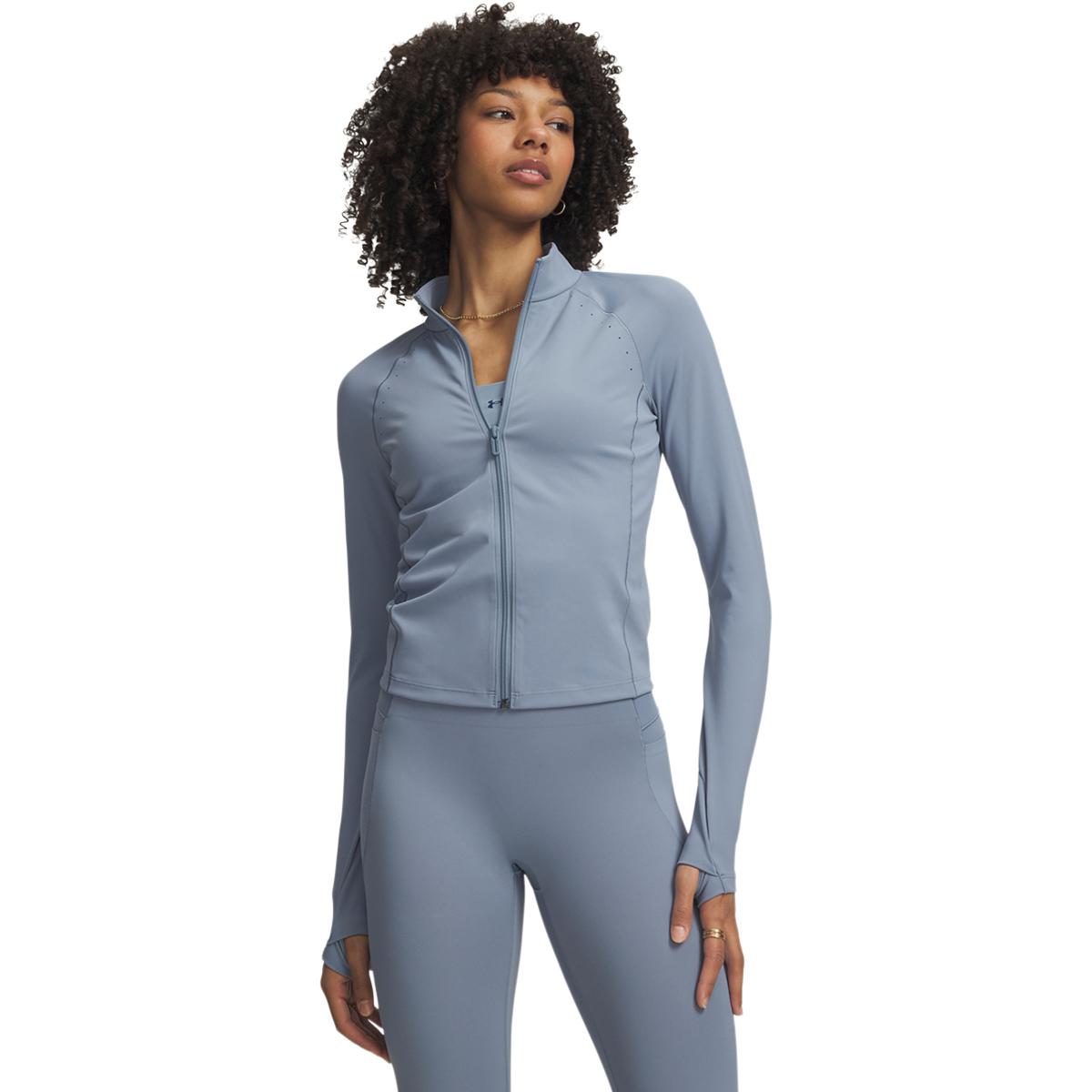 Under Armour Vanish Elite Full Zip Treningsgenser Dame Blue Wind