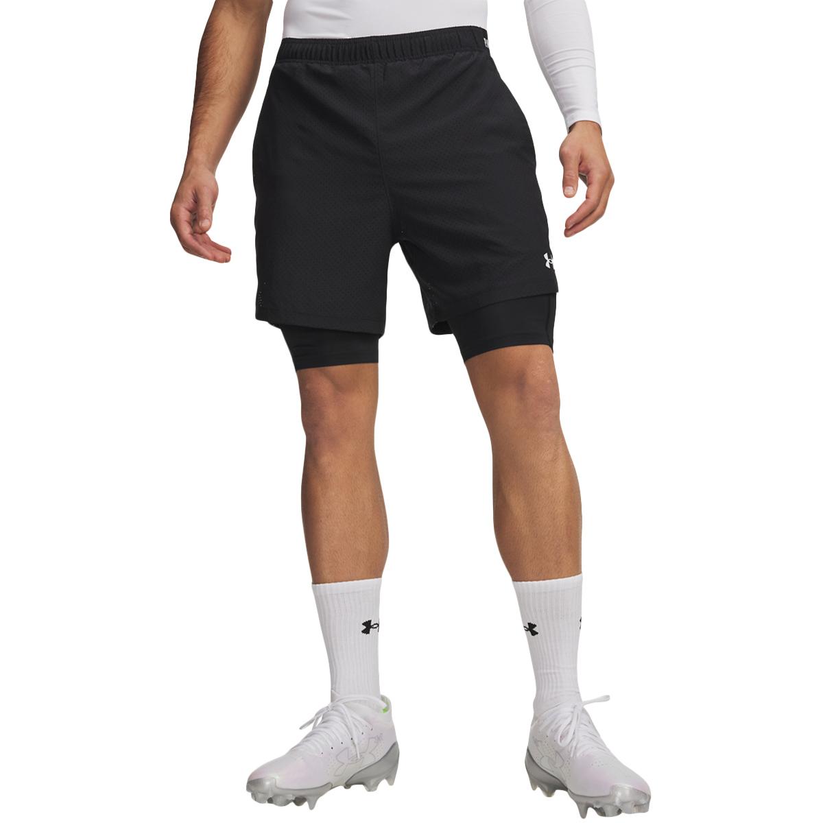 Under Armour Vanish Woven 2.0 2in1 Løbeshorts Herre Black