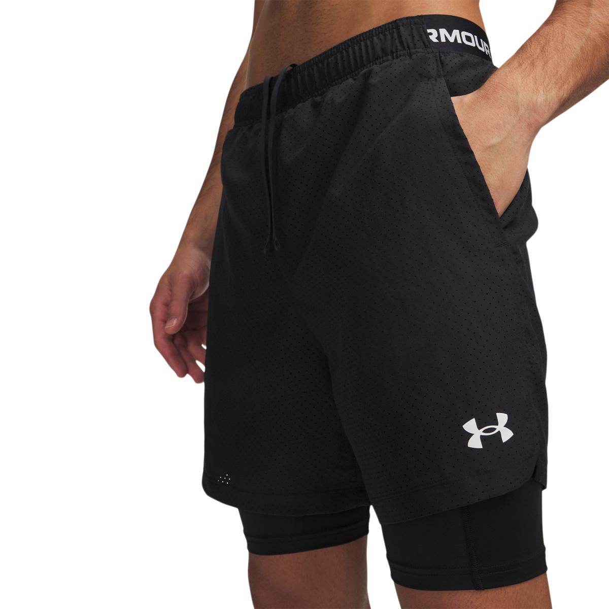 Under Armour Vanish Woven 2.0 2in1 Løbeshorts Herre Black