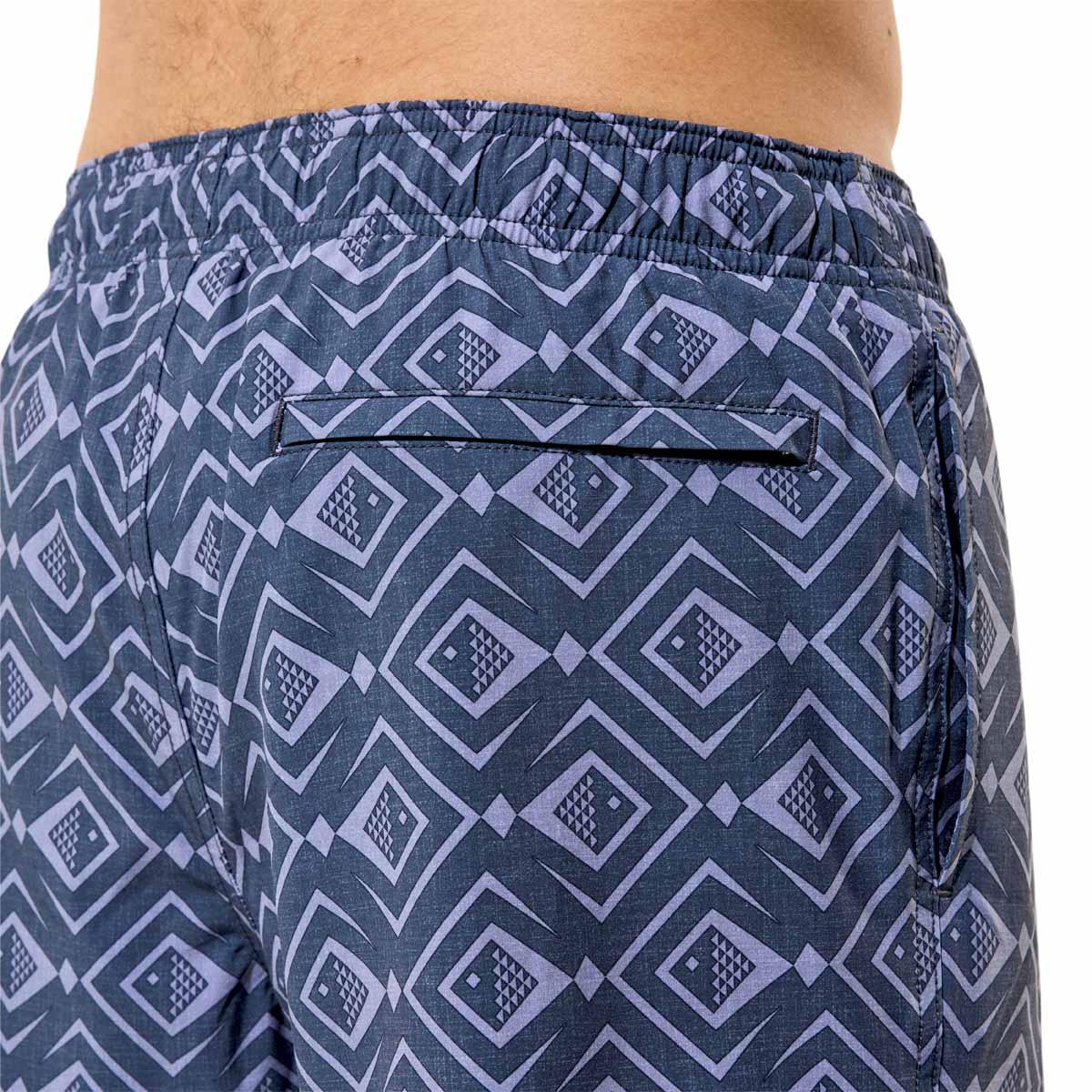 Speedo Print Redondo Edge 14" Badeshorts Herre GREY LEAD
