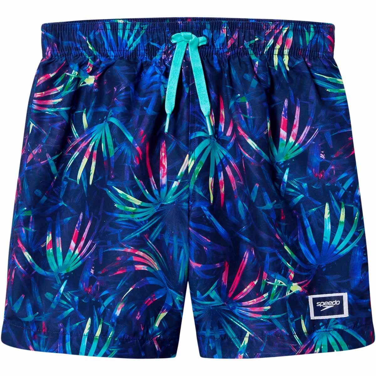 Speedo Print 15" Badeshorts Børn PEACOAT