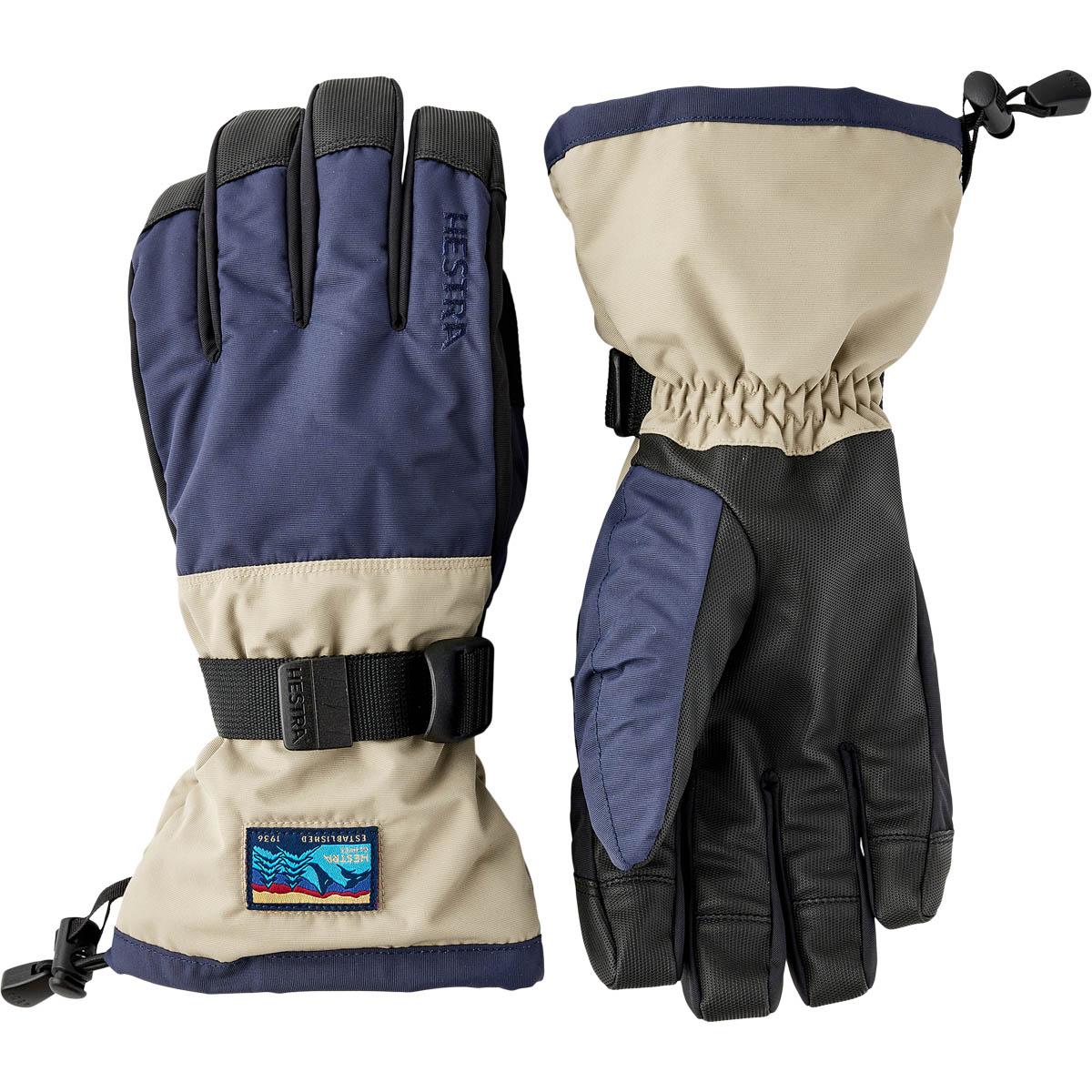 Hestra Gauntlet Sr. Skihandsker Dark navy/Beige