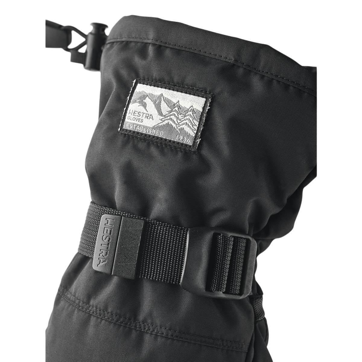 Hestra Gauntlet Skiluffer Svart/Svart