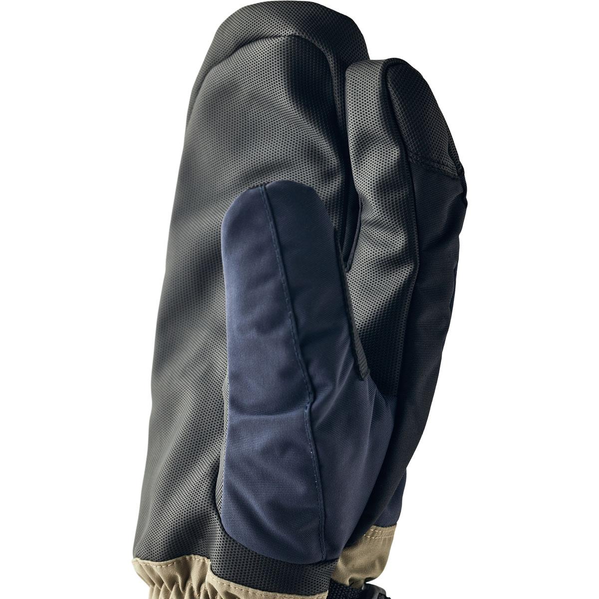 Hestra Gauntlet Sr. 3-Finger Skihansker Dark Navy/Beige