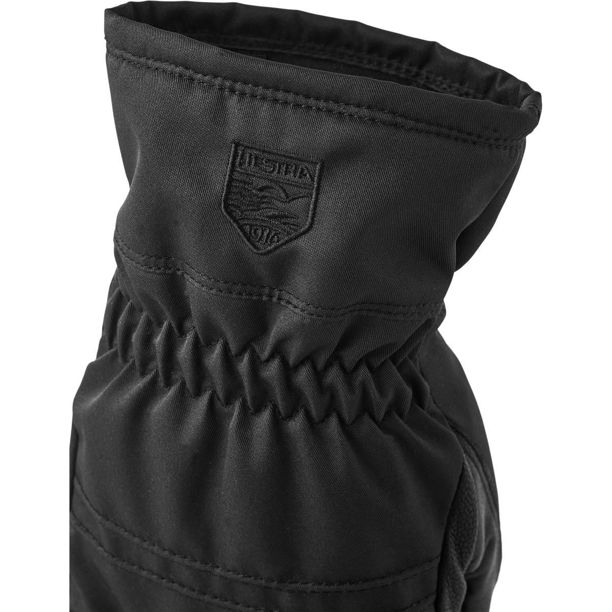 Hestra Primaloft Leather Skihandsker Dame Svart