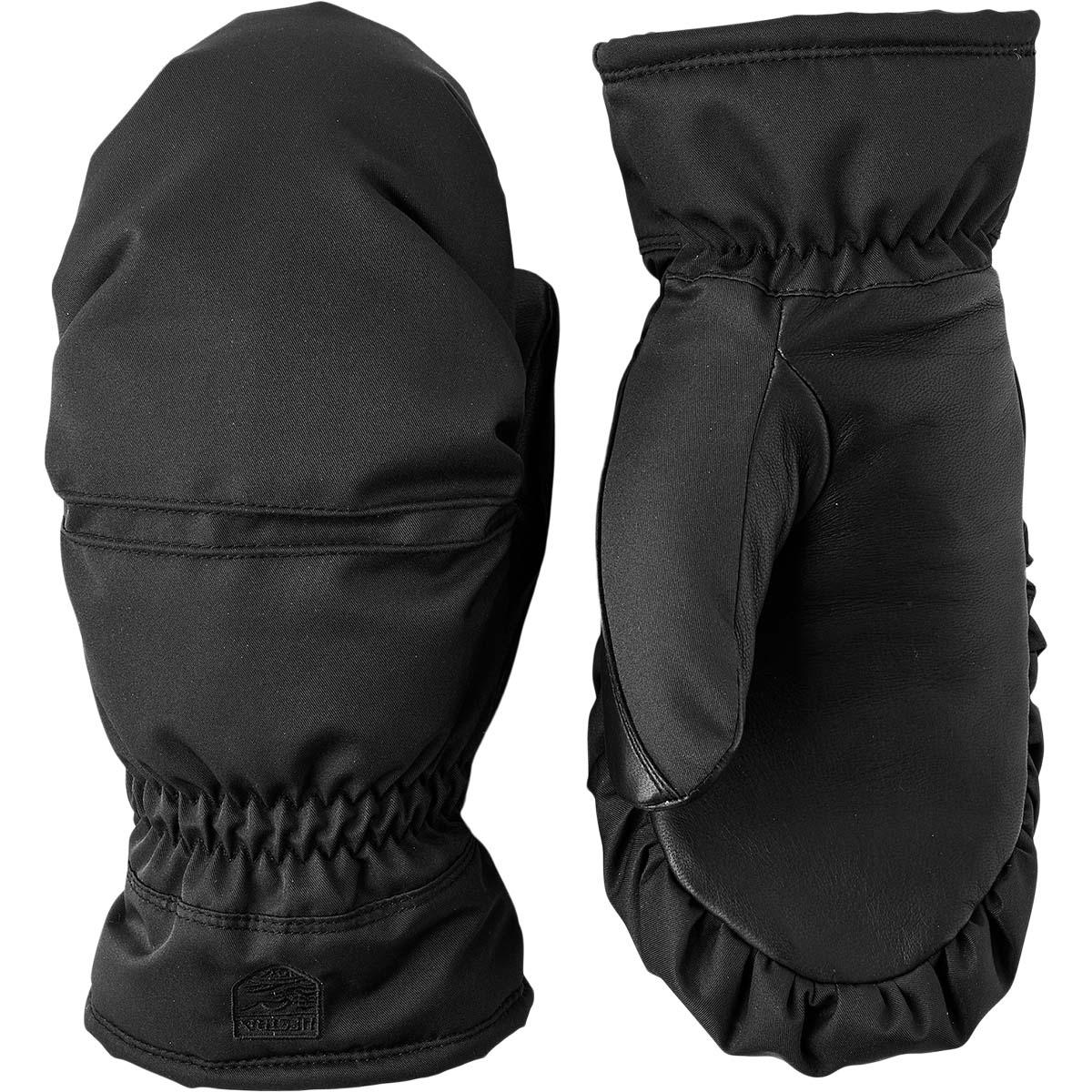 Hestra Primaloft Leather Skivotter Dame Svart