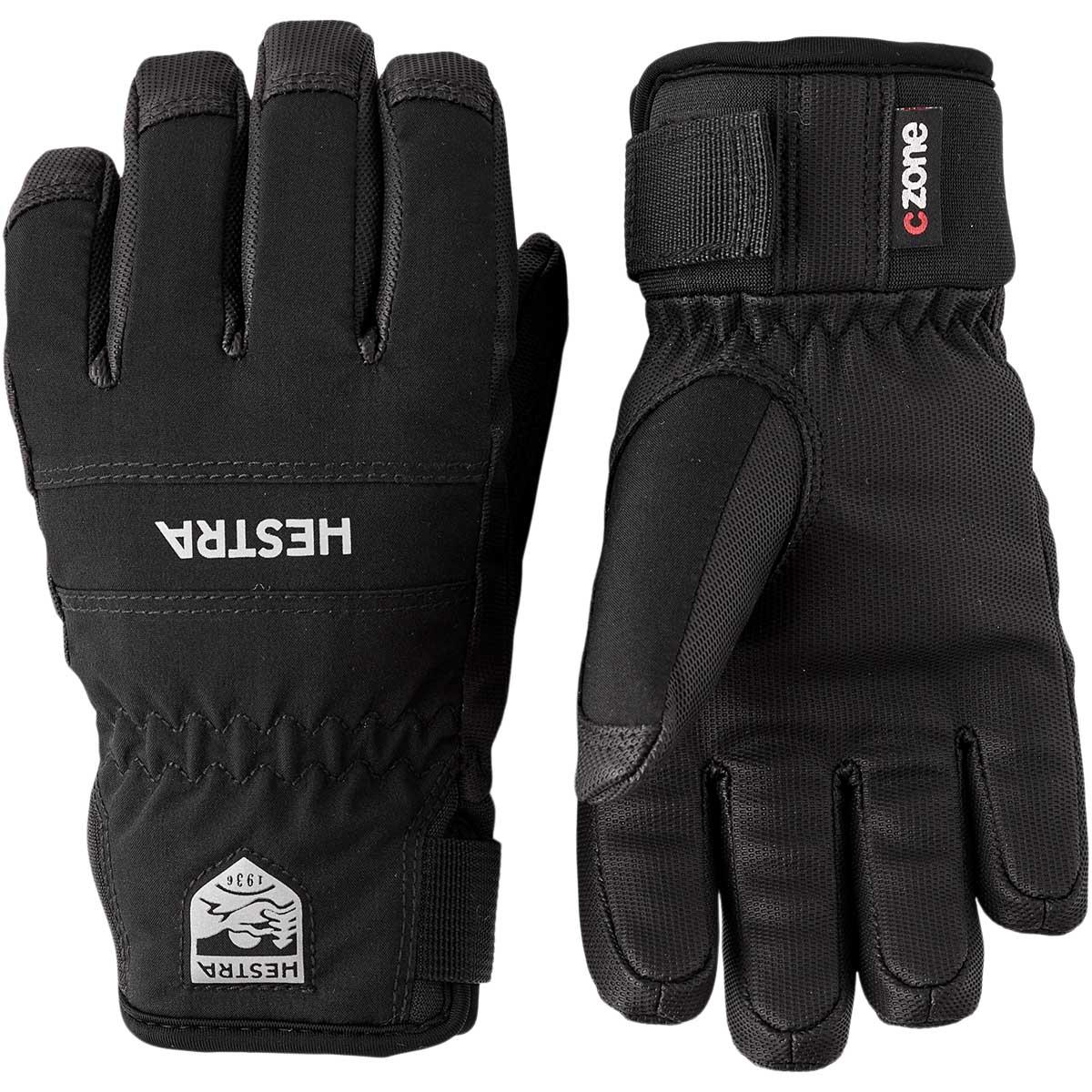 Hestra Ferox CZone Skihansker Barn Black